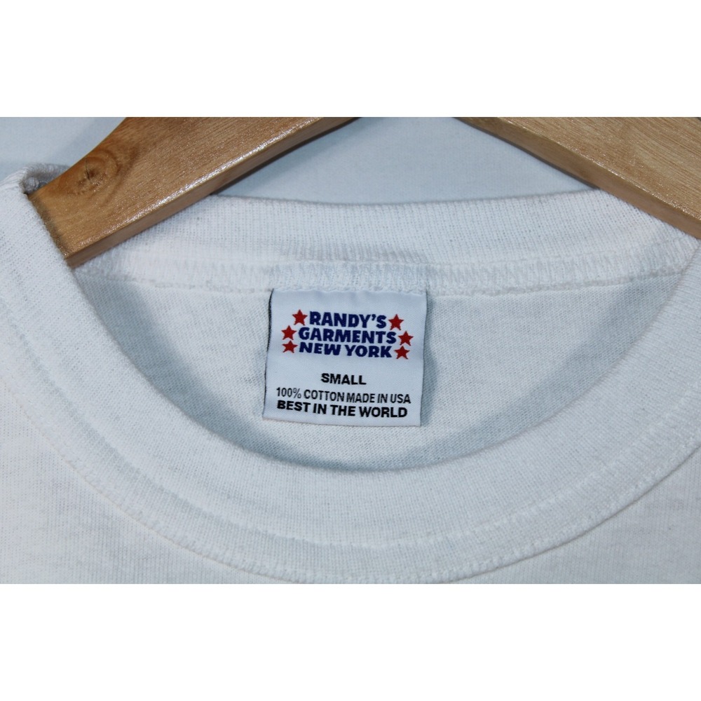 Randy's Garments Men's Small White Short Sleeve Crew Neck Box Truck T-Shirt - Picture 4 of 9